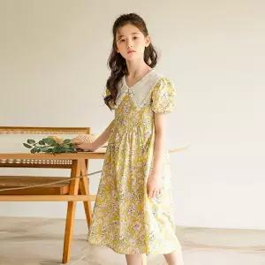 벨디 레이스 카라 블루밍 원피스 R9142