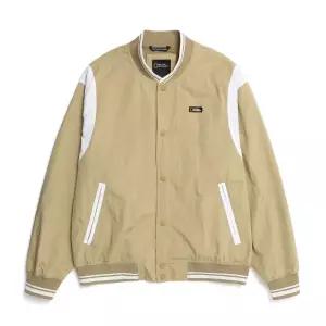 내셔널지오그래픽 N231MJP906 스티치 배색 스타디움 바시티 점퍼 GREEN OLIVE 213406