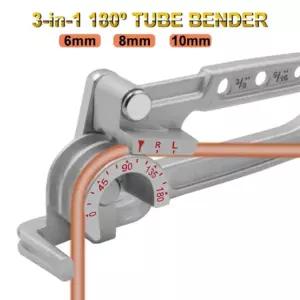 3 in 구리 6mm 벤더 90 8mm 조합 0mm /4 80 도 수공구 튜브 머신 벤딩 z 54