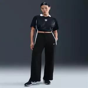 나이키 스포츠웨어 플리스 하이웨이스트 와이드 레그 팬츠 W - 블랙 세일 IH1012-0