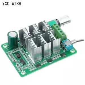 BLDC 모터 속도 컨트롤러, BLDC 3 상 센서리스 브러시리스 모터 컨트롤러, 선풍기 드라이버 전원 공급 장치, DC 5-36V, 12V, 24V, 15A
