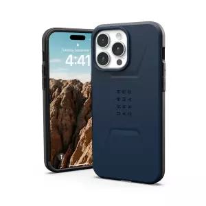 URBAN ARMOR GEAR UAG [업데이트 버전] 아이폰 15 프로 맥스와 호환되는 케이스 6.7인치 민간 청둥오리 내
