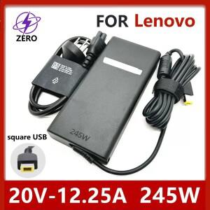 245W 20V 12.25A 사각형 USB 핀 AC 노트북 충전기 어댑터 (레노버호환 리전 5/5 프로 Y9000K R7000P P71 P