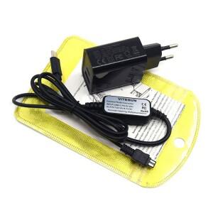 AC-L200 USB C 보조배터리 어댑터 케이블 및 PD 충전기  소니호환 FDR-AX60 AX55 AX100 HDR-XR160 DEV-50