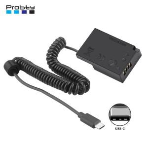 LP-E17 ACK-E18 DR-E18 더미 배터리 어댑터 USB-C 케이블 canon호환 EOS 750D Kiss X8i T6i T6S 77D 800D R