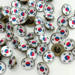 국경일 태극기 뱃지 경축일 배지 선물 기념일 행사용