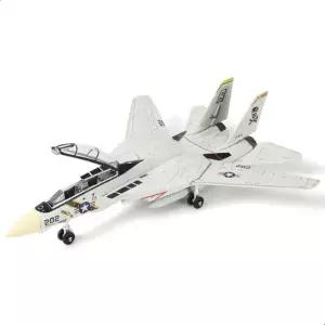 NUOTIE F-14 톰캣 전투기 모델 키트 1/72 플라스틱 조립 밀리터리 F14 비행기 항공기 스탠드 컬렉션 또는 선물(36PCS) F-14 Tomcat