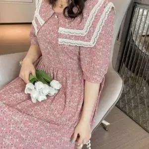이쁘다요 플로렌스빅 여성 빅사이즈 카라 의류 원피스 플라워 패턴
