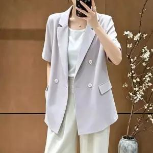 [블랙퀸][블랙퀸] 포멀 어반 시티 반팔자켓 blk004761