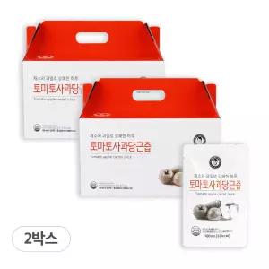 [2박스]토마토 사과 당근즙 60팩 (100ml x 30팩 x 2박스)