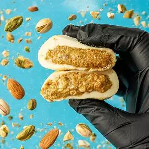 [자연맛남][아몬드 두쫀쿠] 두바이 카다이프 쫀득 쿠키 10구 1박스 (아몬드)