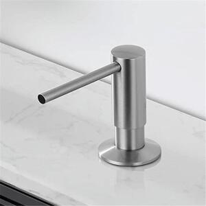 500ML 주방 비누 디스펜서 스테인레스 스틸 싱크대 세제 액체 로션 펌프 헤드(100CM 튜브 포함)