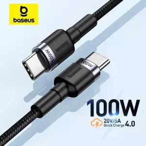 [호환] 베이스어스 USB 타입 C to 케이블  17 16 100W/5A PD 고속 충전 타입-C