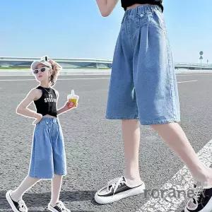 [보리보리/로라네]초등학생 칠부 5부 주니어 반바지