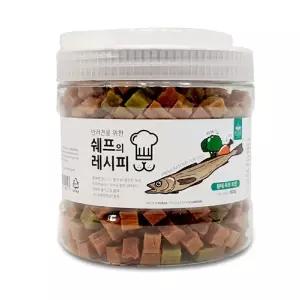 코코브라운 펫슐랭 쉐프의 레시피 황태육포트릿 800g
