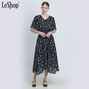 [르샵(LeShop)] 플라워프린팅 브이넥원피스 (택가격: 229000원)