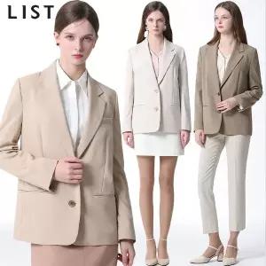 리스트 테일러드 싱글 투 버튼 재킷 590276Moony