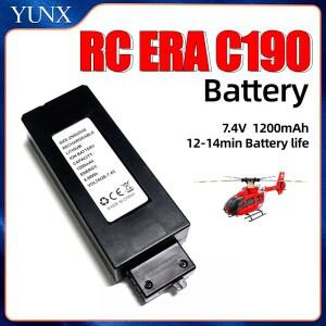 RC ERA C190 6CH 6축 자이로 플라이바리스 헬리콥터 키트 (7.4V 1200mAh 배터리 포함, DIY 모델 비행기용)