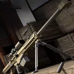 바렛 너프건 전동총 M82A1 탄피배출 저격총 소프트건