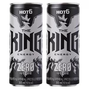 [롯데칠성음료]롯데 핫식스 더킹 제로 355ml x 12개