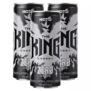 [롯데칠성음료]롯데 핫식스 더킹 제로 355ml x 24개
