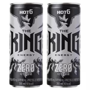 [롯데칠성음료]롯데 핫식스 더킹 제로 355ml x 12개