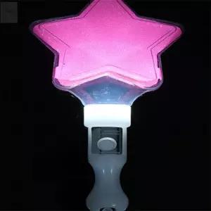 핫딜 콘서트LED 응원 콘서트 야간행사 공연 LED 별 야광봉핑크