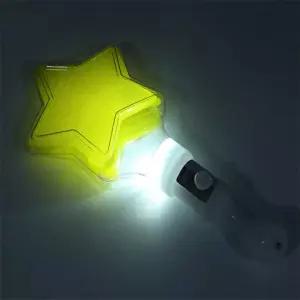 엘레나앤티 LED응원봉 야광용품 LED 별 야광봉옐로우