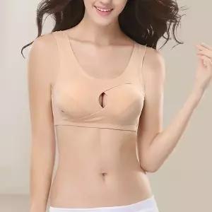 [하프클럽/]노와이어 브라탑 가슴모아주는 처짐방지 스트랩 브라 2컬러