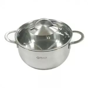 ( )튼튼한 스텐 인덕션냄비 18cm 국물 찌개 요리용 주방 조리도구