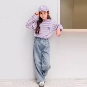 [보리보리/버블트리]버블트리 홀릭와이드데님팬츠
