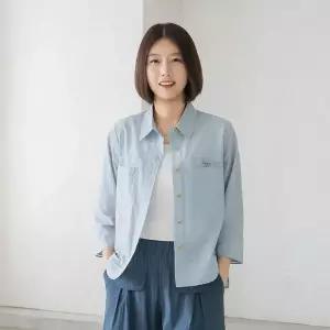 [마담4060]엄마옷 마담4060 포켓자수루즈핏 여성 데일리 셔츠 -RBL2605058-[35957554]