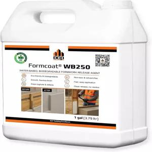 폼코트 WB250 콘크리트 릴리스제 - 목재 플라스틱 및 금속 몰드용 색 프리캐스트 건축 DIY 프로젝트용