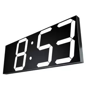 대형 벽걸이형 led시계 업소용 글자 벽시계 직사각 복도 강당 식당 숫자 개업 전광판