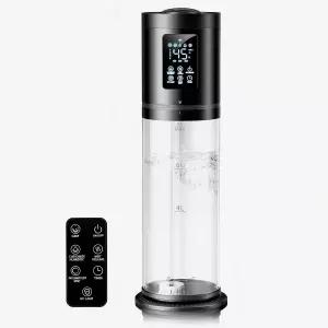 침실 대형 객실용 8L/2.1 갤 투명 탱크가 있는 4단계 쿨 미스트 16시간 타이머가 7가지 컬러 조명 에센셜