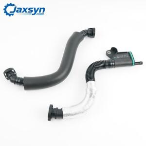 세트 2개 06J103221 고 엔진 PCV 크랭크케이스 브리더 호스 파이프 EA888 GEN2 골프 티구안 파사트 CC 제타