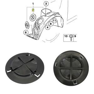 미니 R55 R56 R58 R60 F55 F60 앞바퀴 머드 가드 커버 BMW 호환 쿠퍼 용 내부 라이닝 헤드 라이트 전구 캡
