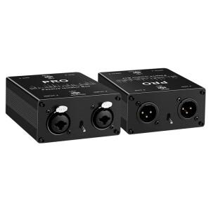 2채널 XLR 오디오 아이솔레이터 소음 감소 필터는 현재 제거 6.5 믹서 듀얼