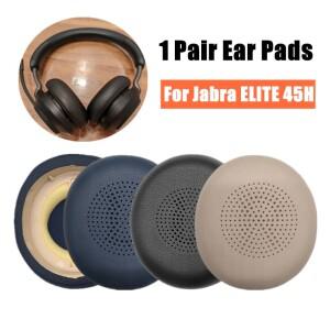 Jabra ELITE 45H Evolve2 65 헤드폰 헤드셋 이어패드용 교체용 폼 이어 패드 베개 쿠션 커버 1쌍
