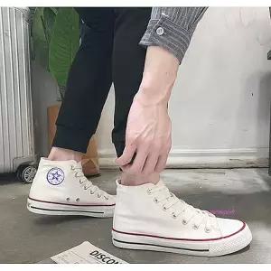 캔버스화 스니터브 단화 남자 하이탑 발목 운동화 학생 고등 중학생def906