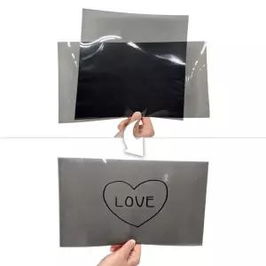 JL매직 빛차단 LCD화면보호 디스플레이 선명한 유리반사제거 편광필름 과학실험 한장가격 교구 의편광 실험
