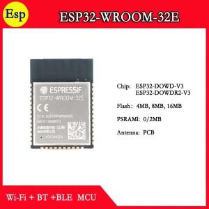 ESP32-WROOM-32E 듀얼 코어 와이파이 및 블루투스 모듈 ESP32 PCB 내장 안테나 4M 8M 16M N4 N8 WROOM 32E