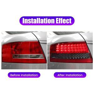 아우디 C6 A6L 2005-2008용 자동차 테일 라이트 어셈블리 LED DRL 주행등 브레이크 플로우 워터 플리커 테
