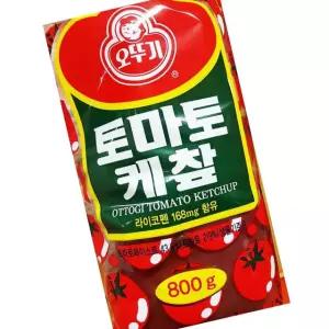오뚜기 토마토 케첩 800g 소스 핫도그 햄버거 토핑 요리 피자