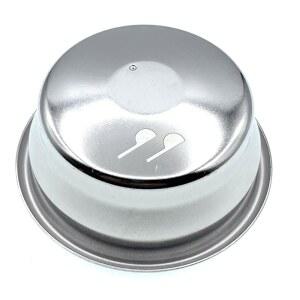 54mm 2컵 듀얼 월 커피 필터 바구니 - 가압 스테인리스 스틸, 금속 포터 용기 재사용 가능, 세척 가능 브레빌 에스프레소 머신과 호환 18 / 20g (듀얼 월)