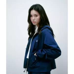 브랜드정품 솔트앤초콜릿 SALT AND CHOCOLATE 아웃포켓 나일론 후드집업 네이비 4W241Y001 170114