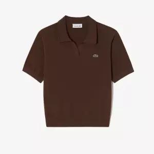 라코스테 여성 오픈카라 피케 스웨터 폴로 셔츠 PF300E-56G-LFA 413441