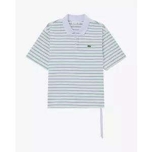 라코스테 26SS 여성 멀티스트라이프 럭비 폴로 셔츠 PF800E-56G 776터키쉬블루 413215