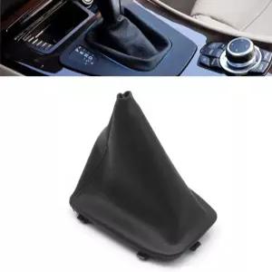 굿디 BMW 3 시리즈 E90 E91 E92 E93 자동 가죽 기어 변속 레버 게이터 부츠 커버 교체 2005-2011
