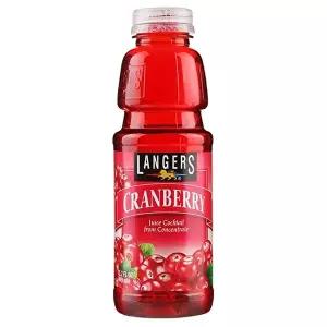 [카페앤쿨]랭거스 크랜베리 주스 449ml 12병